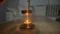 Metal candle burner